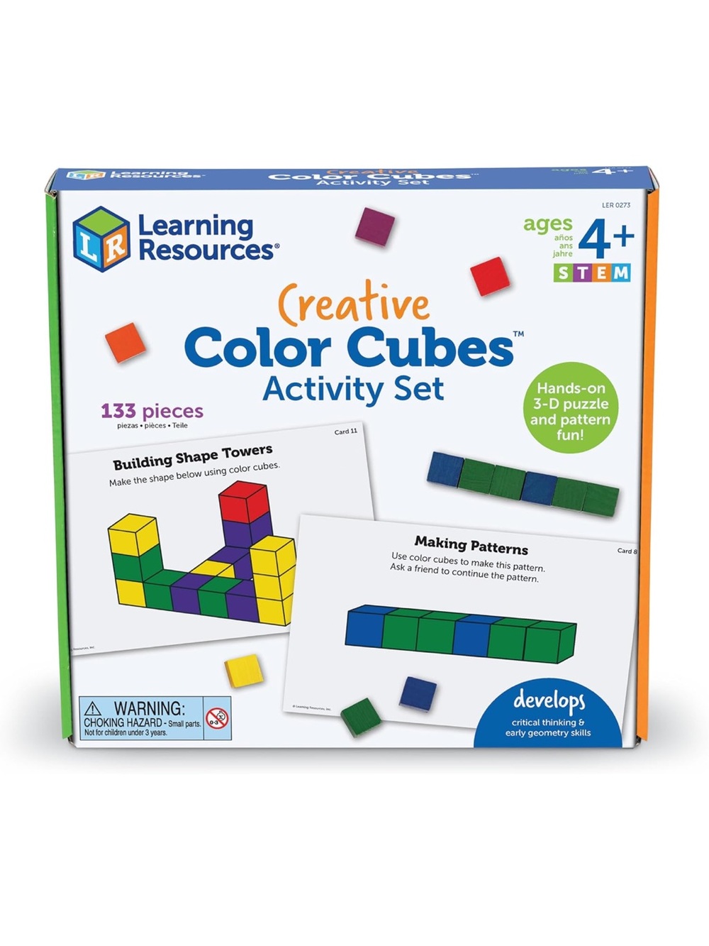 Learning Resources Creative Color Cubes
Activity set